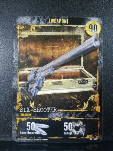 Resident Evil Deck Building Game 2010 Replacement Weapon Card Part DBG See Pics