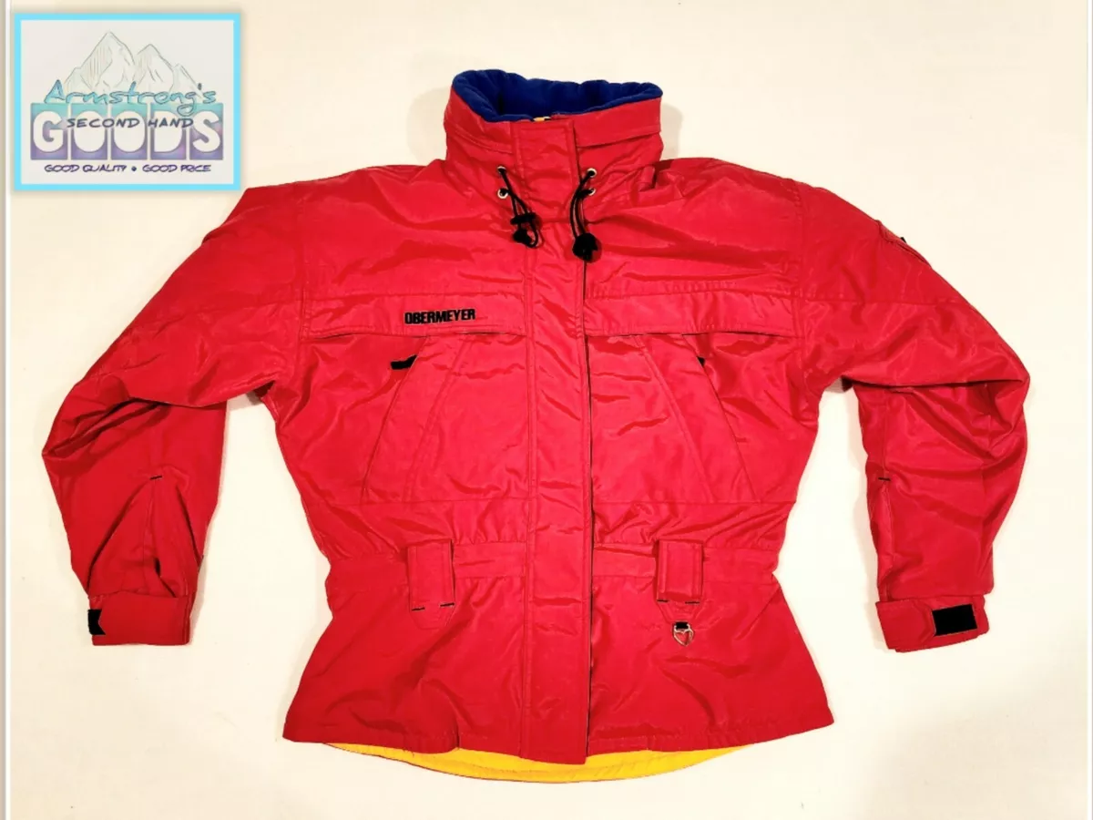 Obermeyer red ski jacket 2025