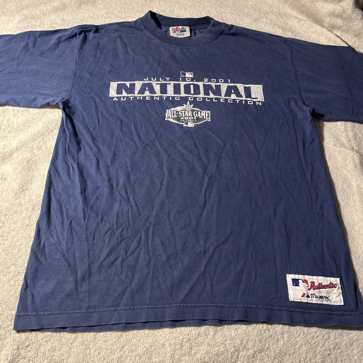 Vintage majestic 2001 MLB All Star Game Shirt Seattle Mariners