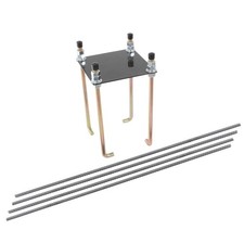 Silverback B1030 7" Basketball Hoop Anchor Kit for Silverback, Goaliath