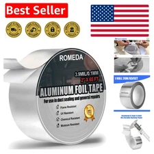Waterproof Aluminum Foil Tape - Heavy Duty 2" x 65' | Indispensable for HVAC