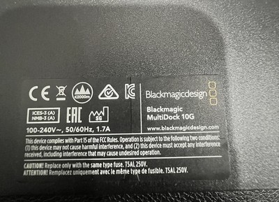 blackmagic Design MultiDoc 10G