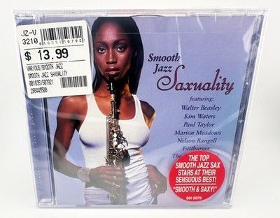 Smooth Jazz Saxuality by Various [ RARE NEW CD + Hype! 2001 Shanachie ] * SEALED