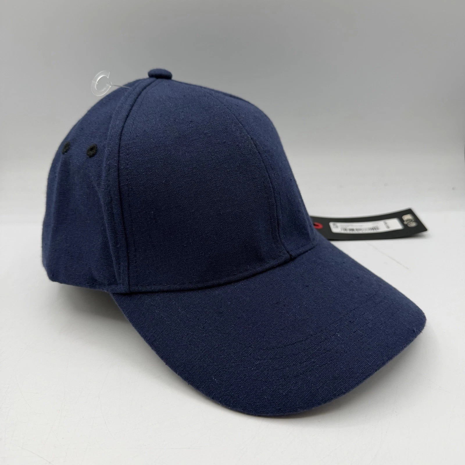 Ted Baker London Contrast Stitch Cap Hat Mens S/M Navy Blue Strapback Adjustable