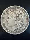 1892-S Morgan Silver Dollar Better Date VF Possible Light Cleaning