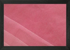 Pink Fabric Texture Framed Wall Art Poster Canvas Print Picture