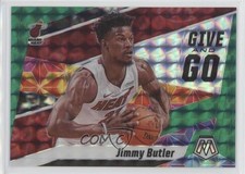 2019-20 Panini Mosaic Give and Go Green Mosaic Prizm Jimmy Butler #15 0za4