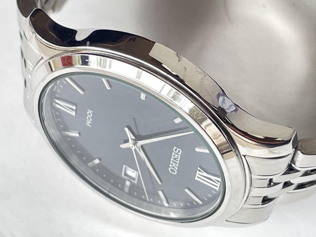 時計 SEIKO 6N42-00F0 100m WATER RESIST Seiko 6N42-00F0 Analog Solar Men 100M Water Resist Vintage