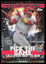 2022 Topps #HRC-16 Joey Votto Cincinnati Reds Home Run Challenge Code Cards