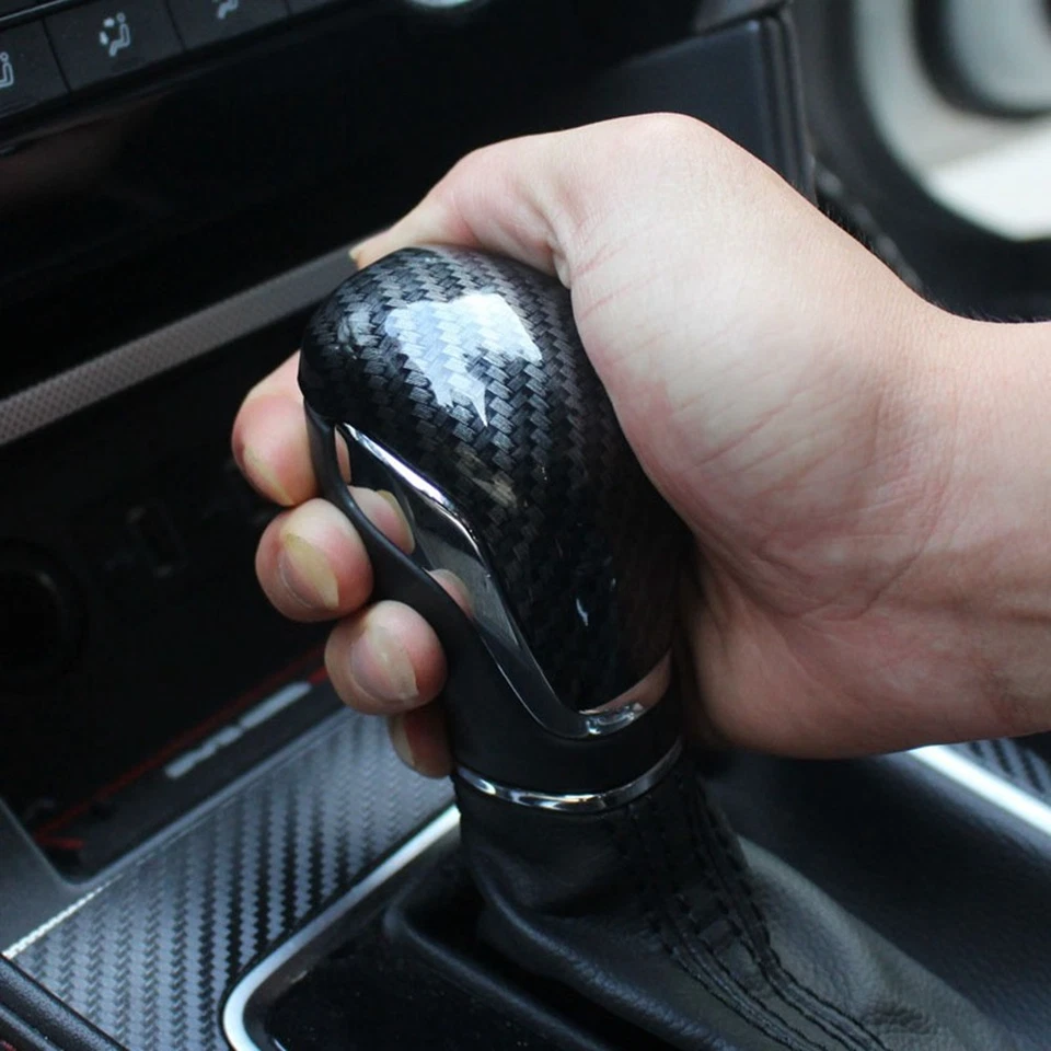 For MG ZS 2017 2018 2019 2020 EV MG6 Carbon Fiber ABS Car Gear  Knob Head5466 - Image 3 of 4