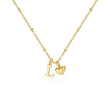 Necklaces for Girls - Initial Necklace for Girls Birthday Gifts for 6 7 8 9 1...