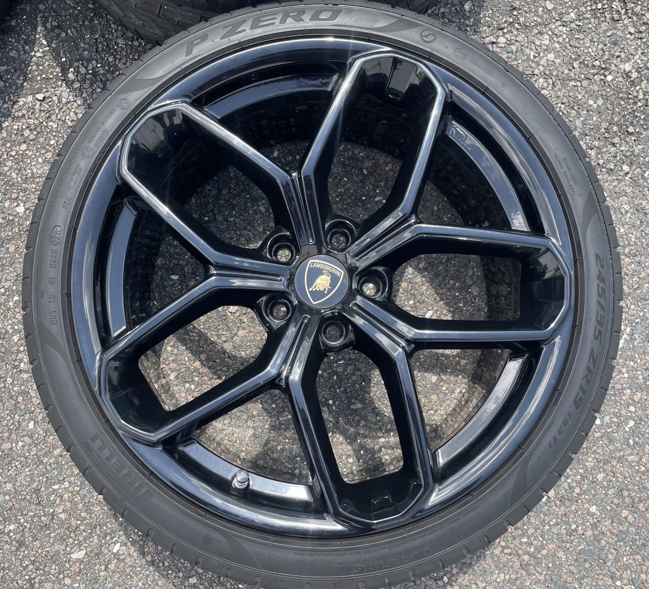 Lamborghini Huracan Wheels Set Black