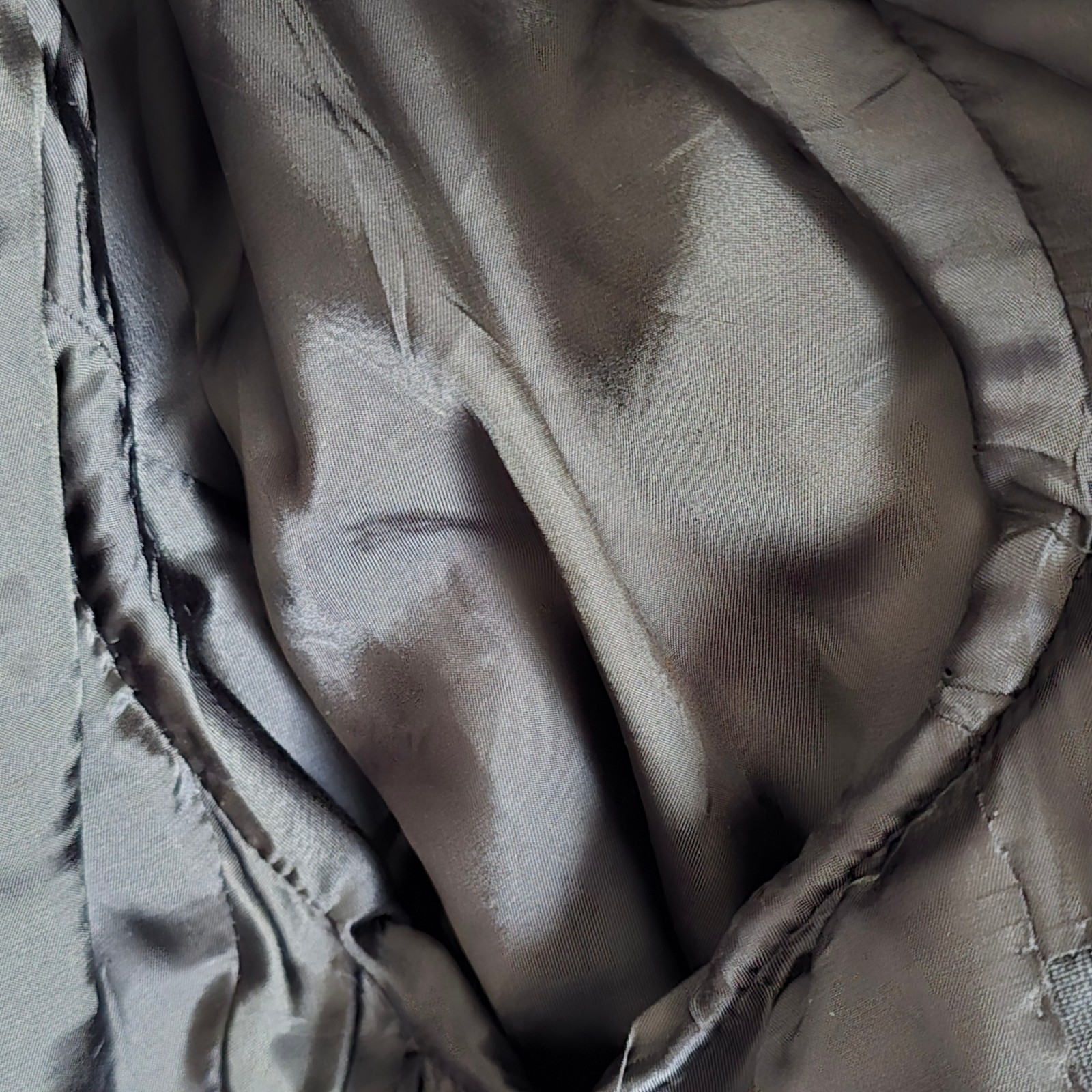 Hart Schaffner Marx Suit 43r 37x32 Gold Trumpeter Slate Blue Glenplaid Tailored 