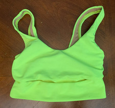 Women's Ribbed Stretch Dancewear Top - Size Small, Yellow