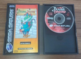 Blazing Dragons for Sega Saturn PAL Complete with Manual by Crystal Dynamics