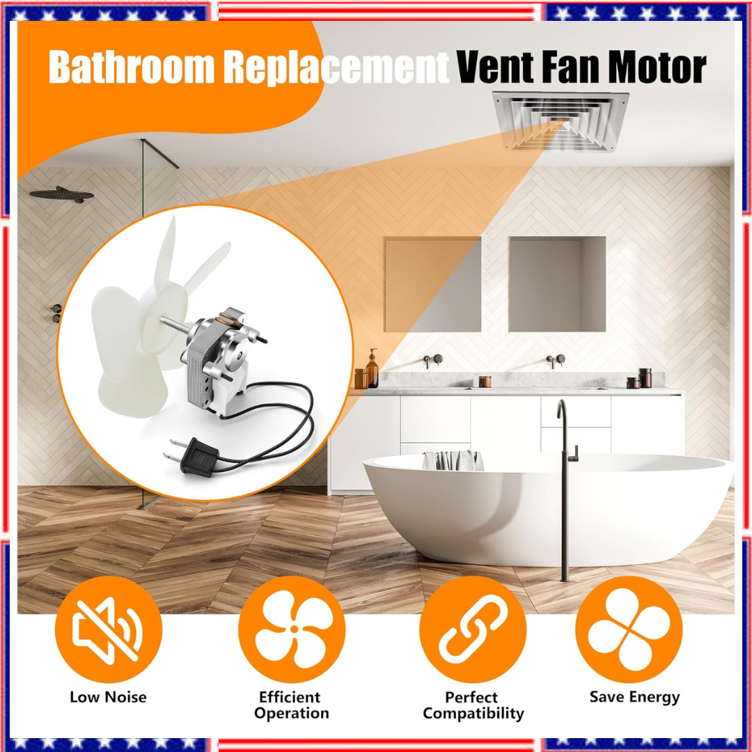 30W Bathroom Vent Fan Motor for Nutone 8200 8210 Mercury M-686 687