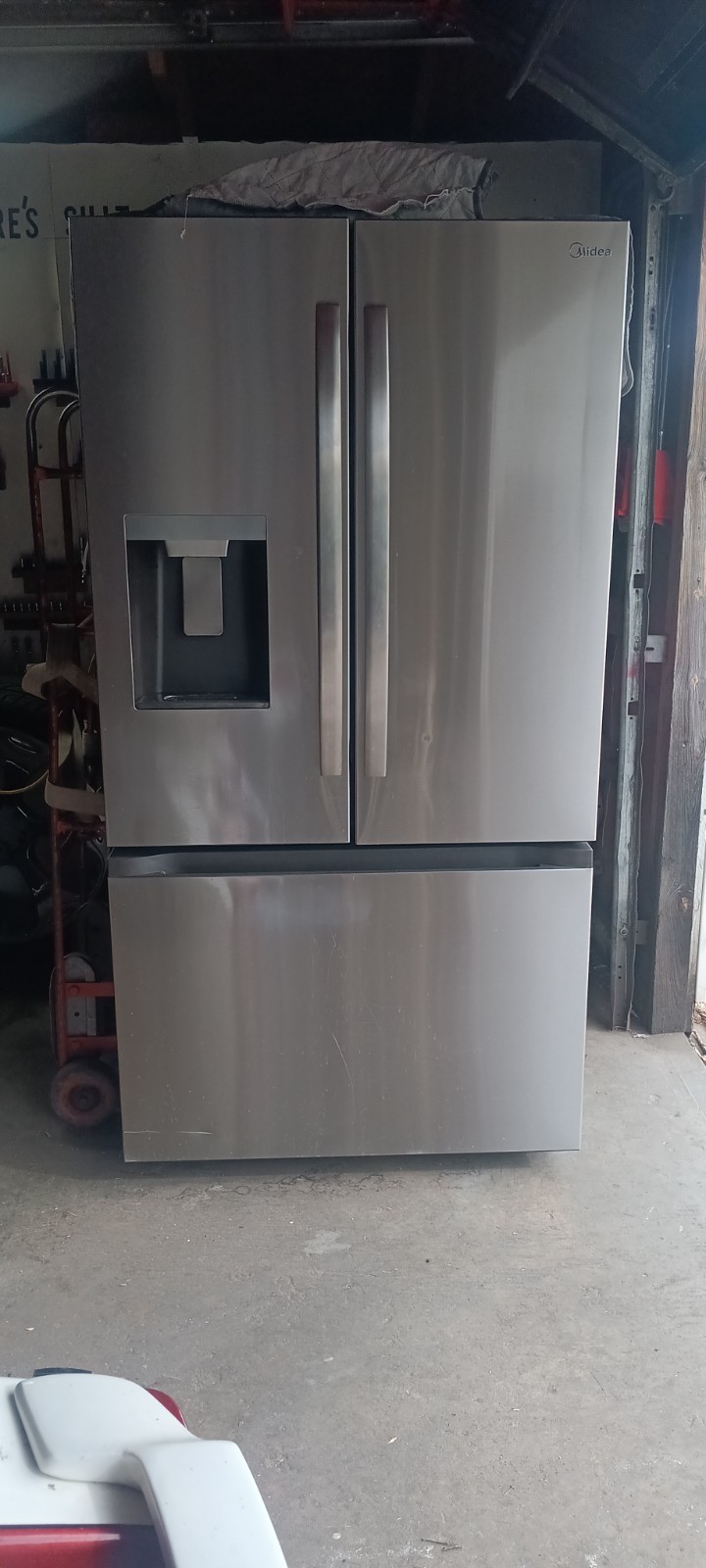 Midea 21.6 cu. ft. Smart Counter-Depth French Door Refrigera