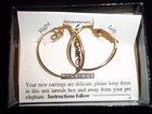 Vintage 14K GF Barbara Barnett's Hooker Earrings worn with or without piercings — photo 5