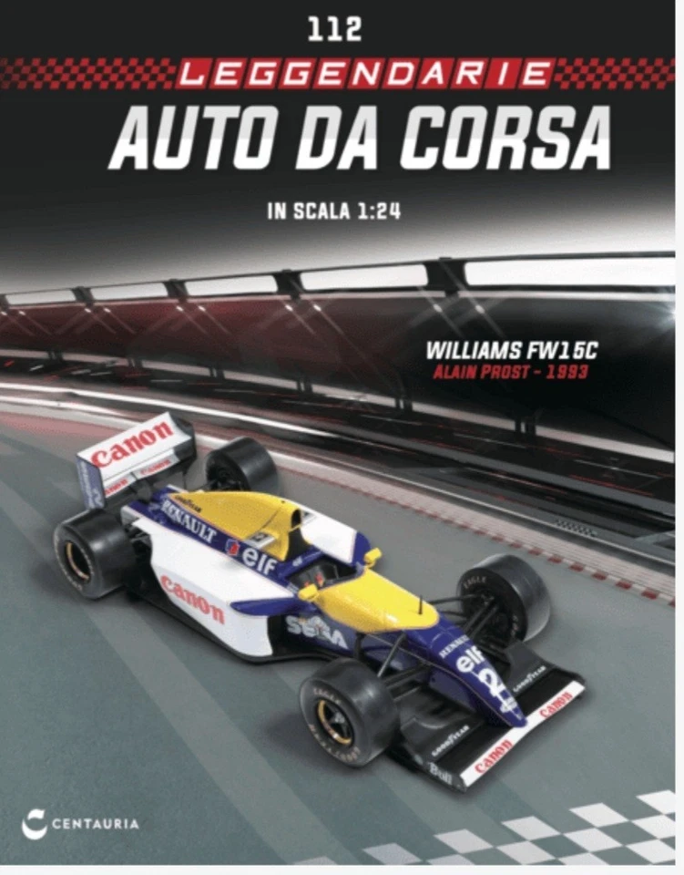 F1 WILLIAMS FW15C - Alain Prost - 1993 - 1:24 - Immagine 2 di 3