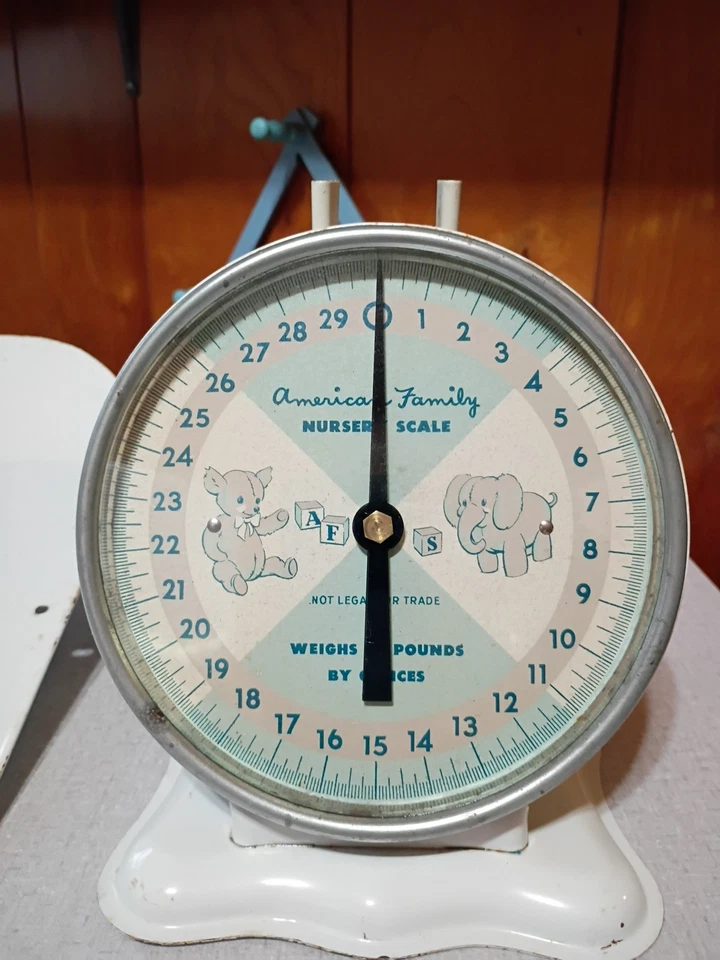 Винтажные детские весы American Family 30 фунтов  - Изображение 2 из 4