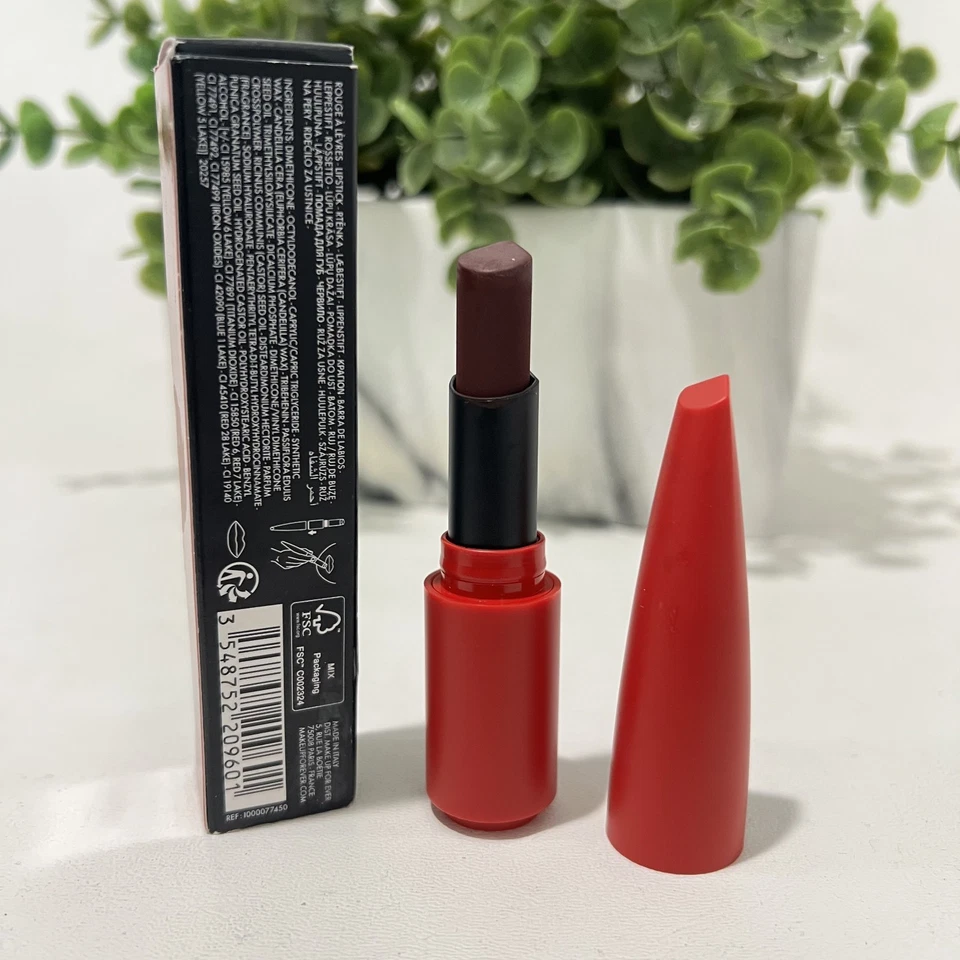 Makeup Forever Longwear Intense Lipstick - 450 DRAMATIC PLUM - 2G/0.07OZ - Image 4 of 4