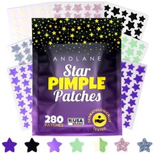 280Pcs Star Pimple Patches for Face - 1 Count Pack of 280 , Multicolor