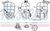 Nissens AusgleichsbehäLter KüHlmittel ** First FIT ** 996325 1,3 Liter FüR BMW