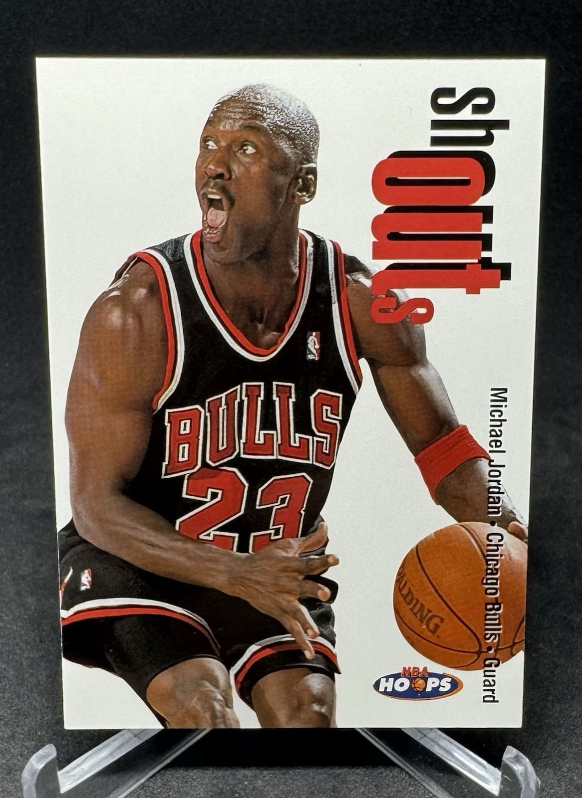 1998-99 NBA Hoops - Shoutouts Michael Jordan #13SO
