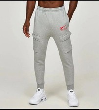 Męski dres cargo Nike Athletic Fleece w kolorze szarym rozmiar Small nowy bez metek