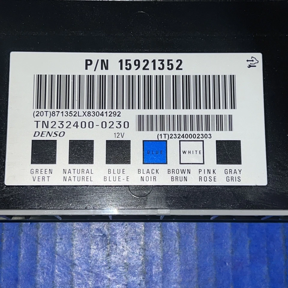 2007-2014 GM Body Control Module Programmed To Your VIN BCM 15921352 Tahoe - Image 2 of 2