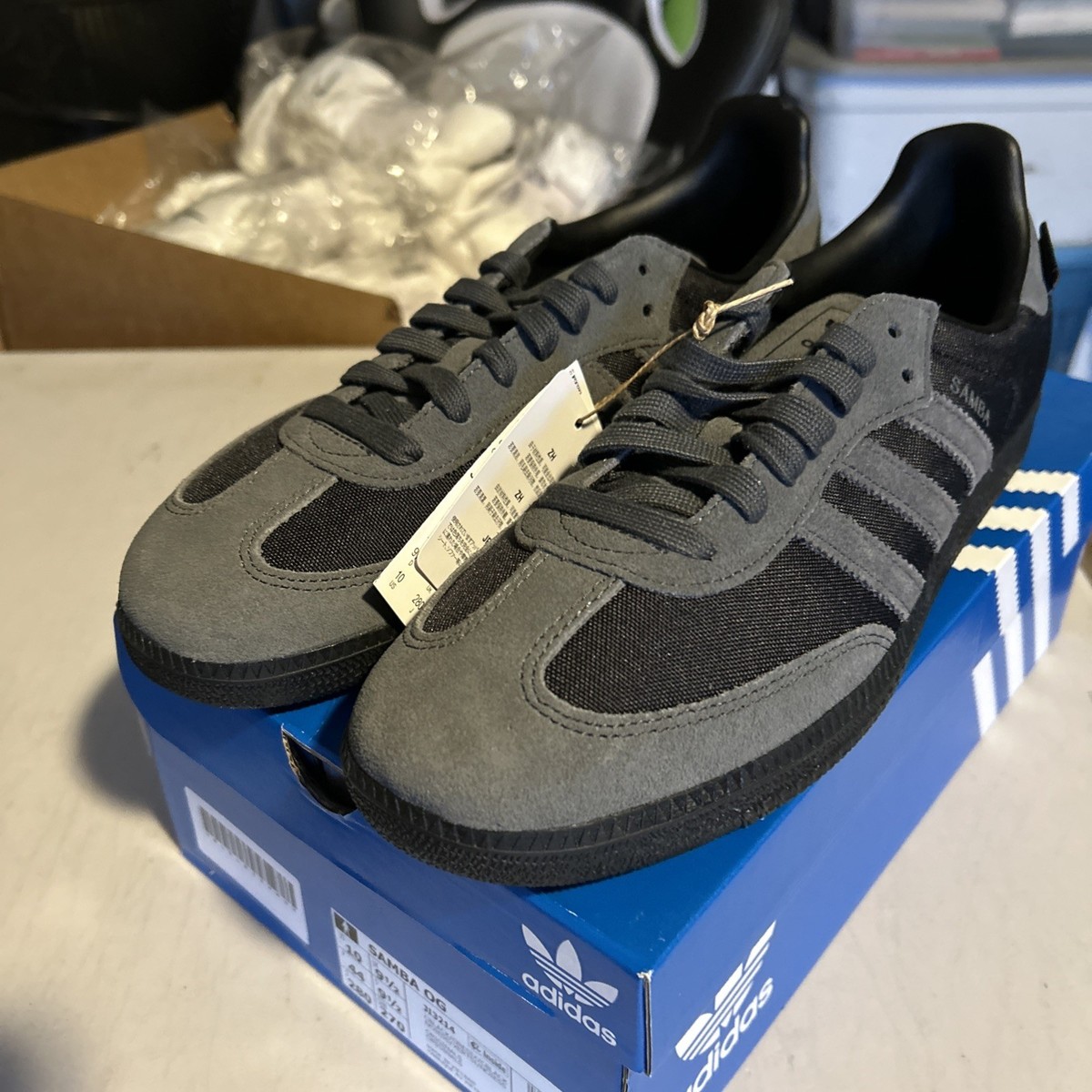 Adidas Originals 2024年 SAMBA  IG4279 IG4279 adidas Originals Samba LT Footwear White Core Black
