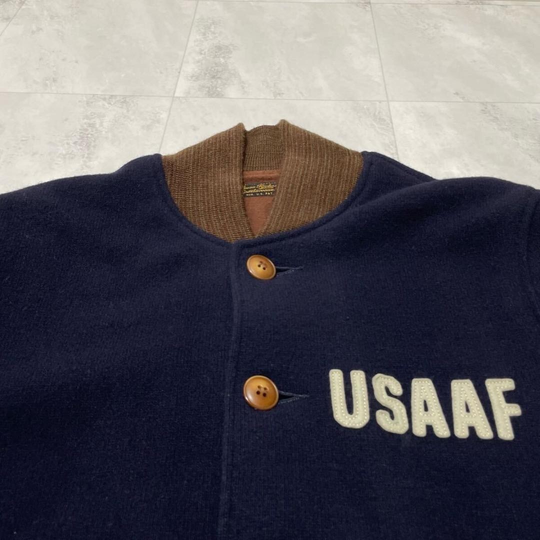 Buzz Rickson's Varsity Jacket Wool Navy USAAF From - image 3