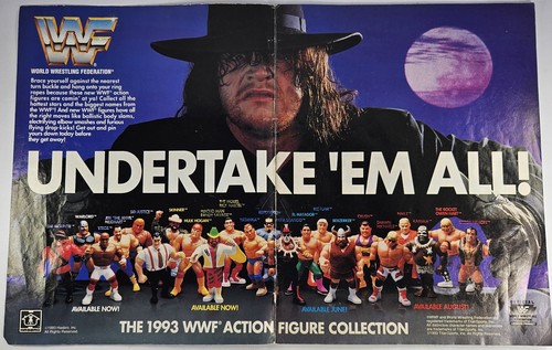 WWF Wrestling Magazin April 1993 Pre Wrestlemania IX Ausgabe WWE Undertaker Yoko - Bild 1 von 7