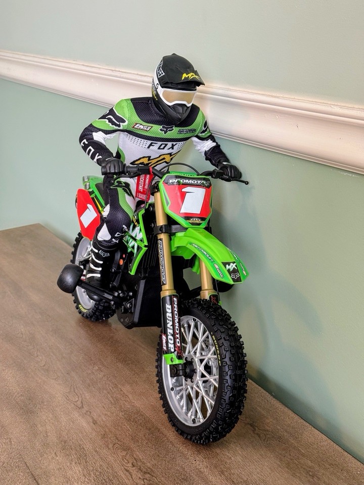 BRAND NEW Losi Promoto-MX 1/4 RC Motorcycle RTR Pro Circuit LOS06002 | eBay