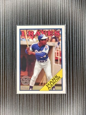 2023 Topps Baseball Hank Aaron 2t88-28 Atlanta Braves - Bild 1 von 2