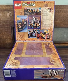 LEGO Renegade Runner 6268 Pirates Complete W/ All Original Promos