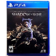 Middle Earth Shadow Of War - Sony Playstation 4 PS4 Pristine Tested 1Y Guarantee