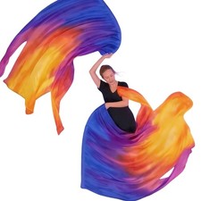Elegant Dance Performances Flag Soft Polyester Dance Props For Stage Shows