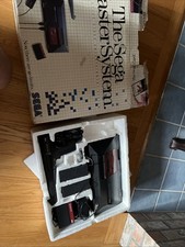 SEGA Master System Video Console Does Not Turn On In Box With Manual And Cords