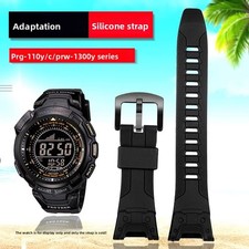 Per Casio PROTREK PRG-110Y/C/PRW-1300Y Cinturino Orologio Silicone Qualità Cinturino Uomo