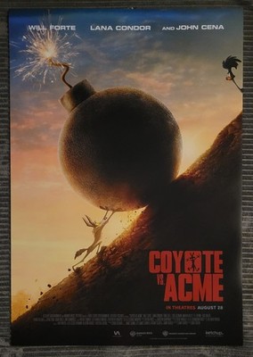 Coyote Vs Acme 2026 27x40 Original One-sheet Movie Poster RARE Looney Tunes MINT