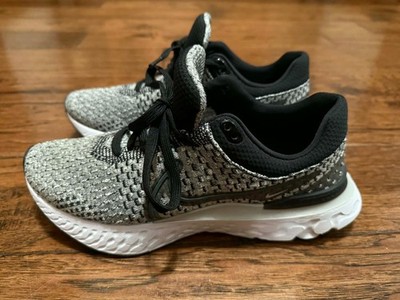 Nike React Infinity Run FK 3 Black Smoke Grey DH5392 006 Men 8.5