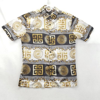 dress shirt semi formal baroque attire for men The Prime One Nine Mens button Baroque Shirt Style, Long Sleeve