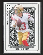 2024 Leaf #QBK-3 Brock Purdy QB Kings San Francisco 49ers