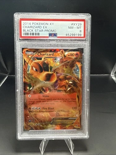 Pokemon’s Charizard EX XY29 Black Star Promo Pokémon 2014 PSA 7