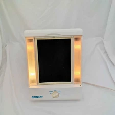 Vintage ConAir Reflections Lighted Make Up Mirror Incandescent 4 Settings TM8LX