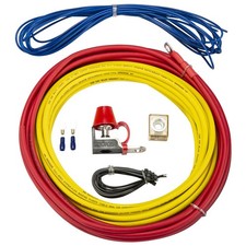 Kicker 47KMPK8 Marine Audio Boat 8 Gauge Power Wire Kit w/ MRBF Fuse Holder Used