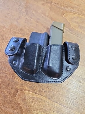 Nightingale Leather OWB Magazine Pouch Double Mag Double Stack #1