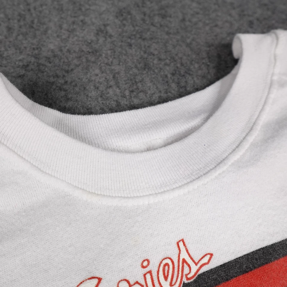 Vintage Cincinnati Reds Sweatshirt Mens Large MLB Sweater 1990 World Series 90s - Image 4 of 4