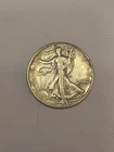 1941. Walking Liberty Half Dollar; Very Good  Details.